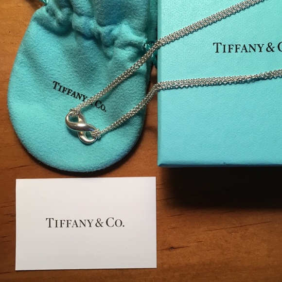 Tiffany & Co. Jewelry - Tiffany Sterling Silver Infinity Necklace